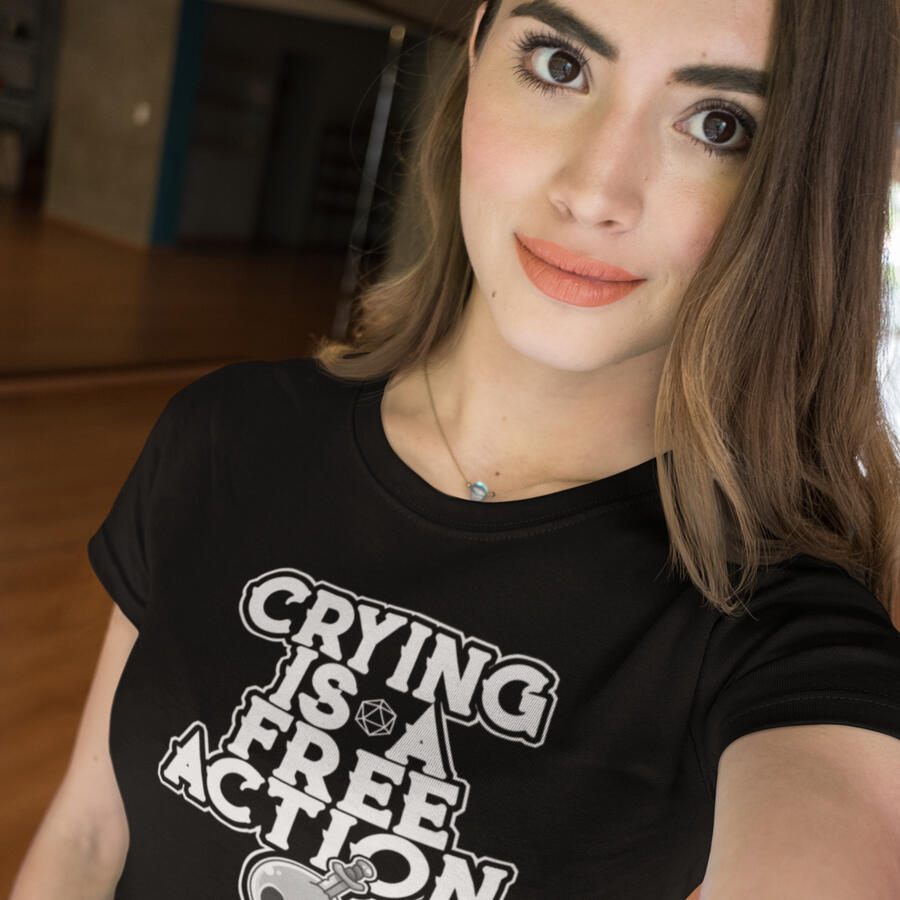 Crying is a Free Action